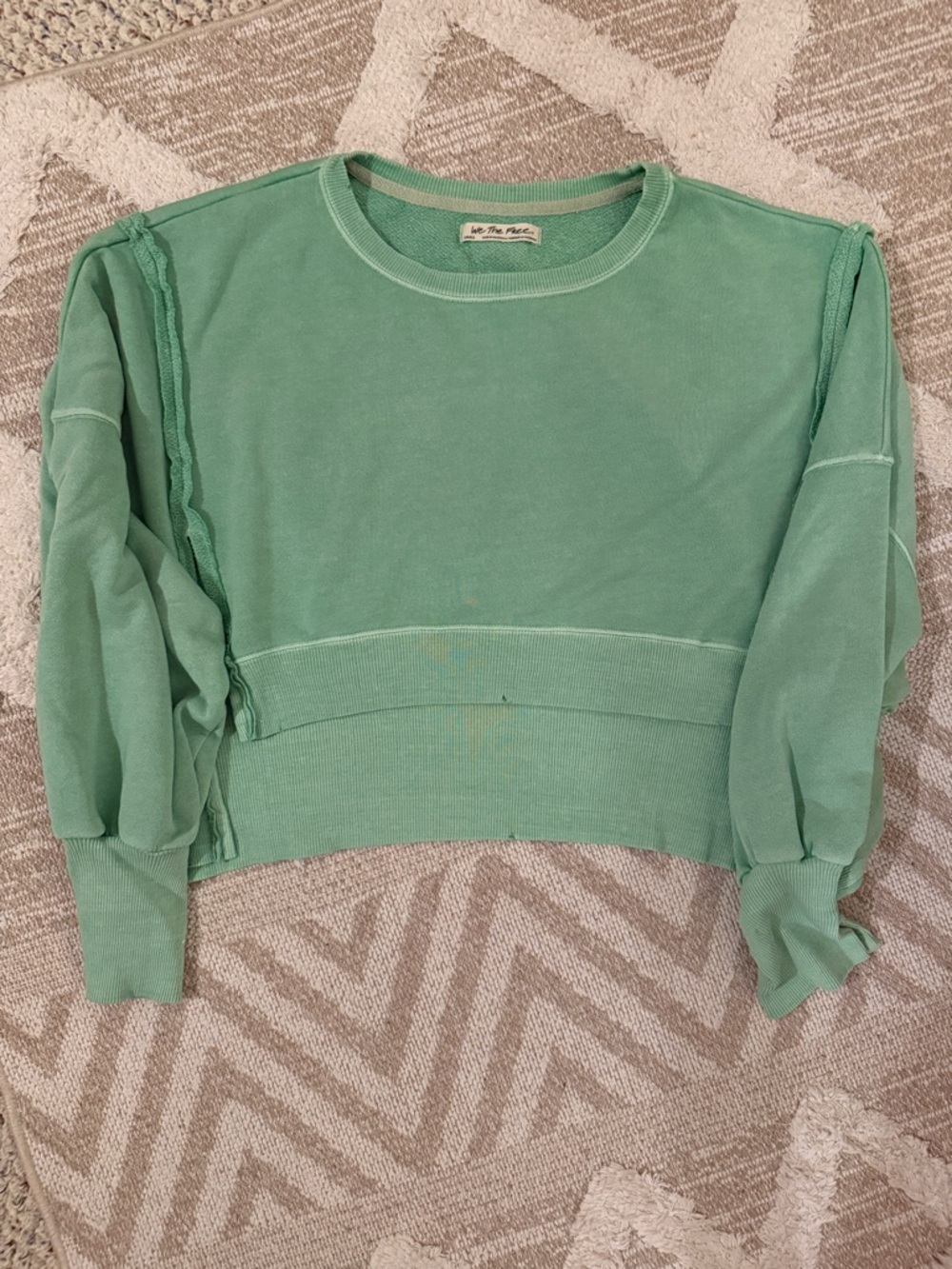 We The Free Cropped Camden Sweatshirt